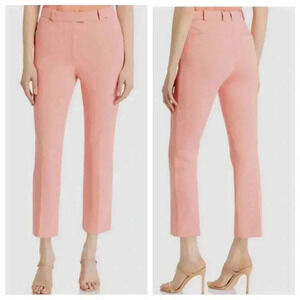 NWT Boss Tatiani Straight Textured Ankle Pants Trousers size 16